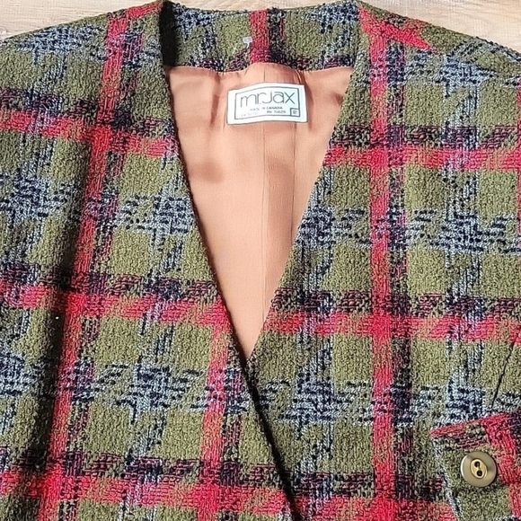 Plaid Women's Jacket - Picture 5 of 10